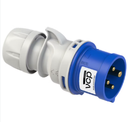 CLAVIJA 4X16A 230V IP44 AZUL VCP