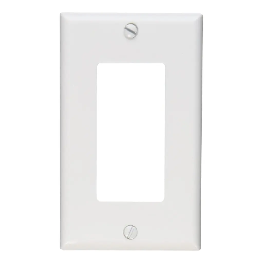 PLACA 1HUEGO. BLANCA DECORA LEVITON