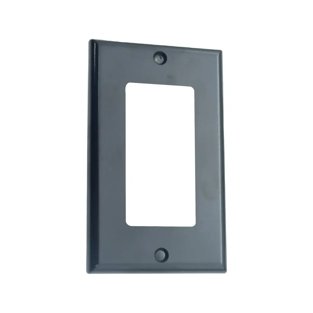 PLACA 1 HUECO BLANCA A PRESION LEVITON