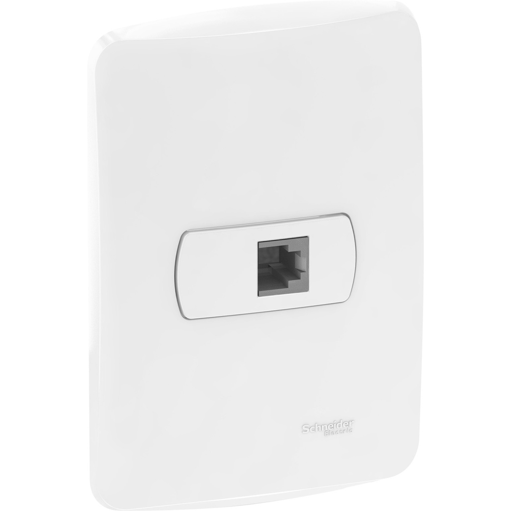 TOMA TELEFONICA RJ11 4H MILUZ SCHNEIDER
