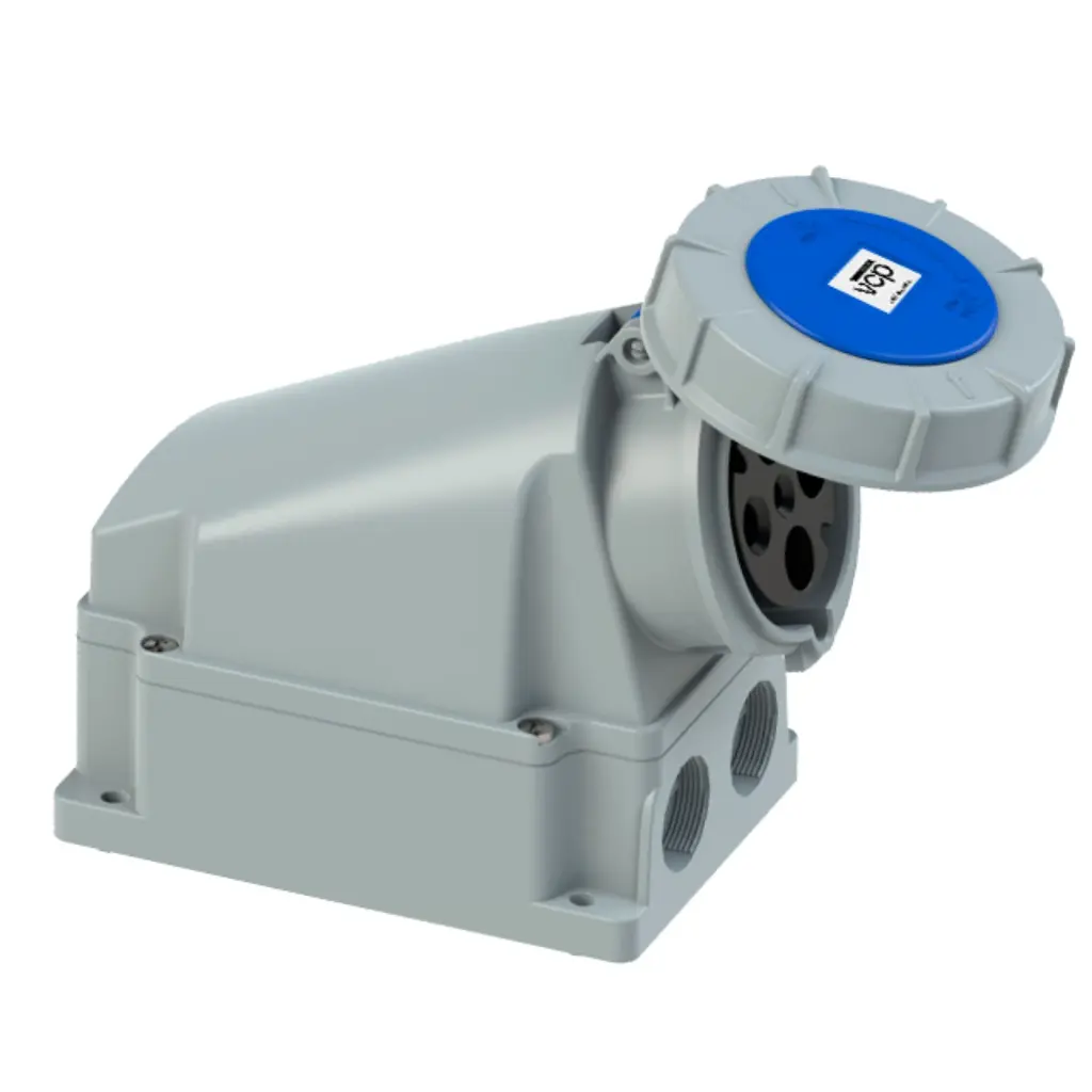 TOMA SOBREPONER 4X63AMP 230V AZUL IP67 VCP 