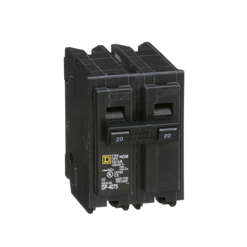 AUTOMATICO 2X20A ENCHUFABLE SCHNEIDER