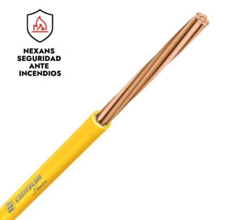 CABLE 14 AWG 600V 75°C AMARILLO LSHF