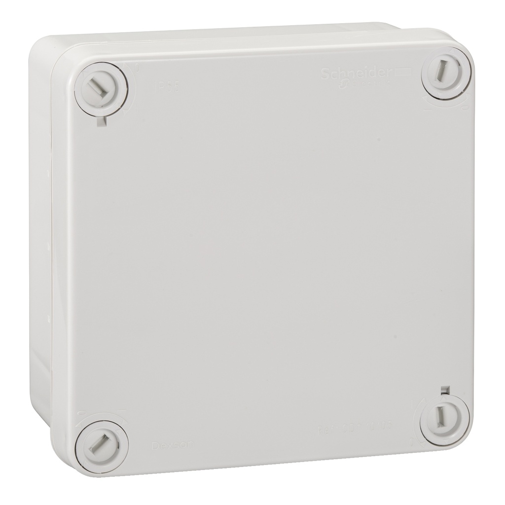 CAJA 10X10X5 CM DE PASO BLANCA DEXSON