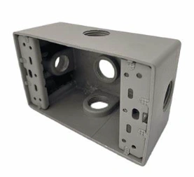 CAJA RECTANGULAR 1/2 5 SALIDAS TIPO RAWELT