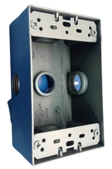 CAJA RECTANGULAR 3/4 RAWELT 5 HUECOS