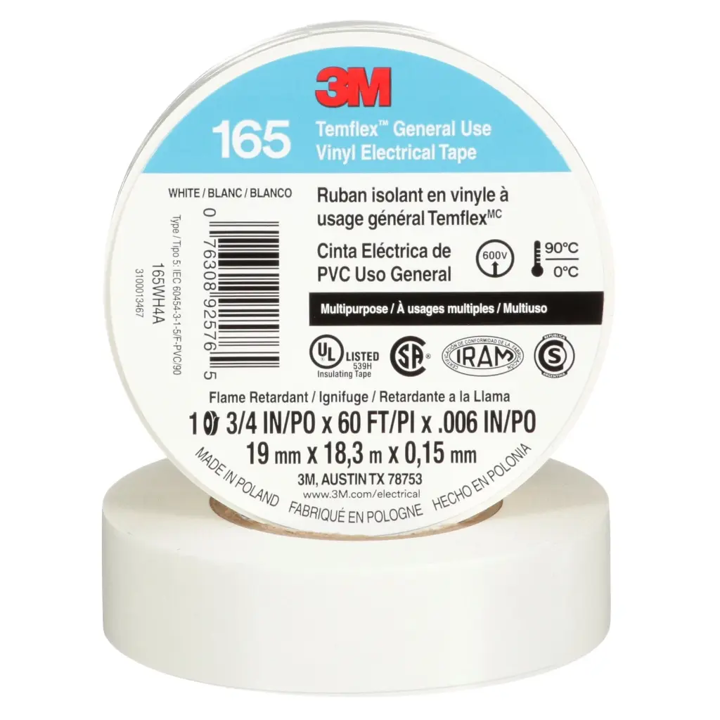 CINTA TEMFLEX BLANCA 18 MTRS 3M