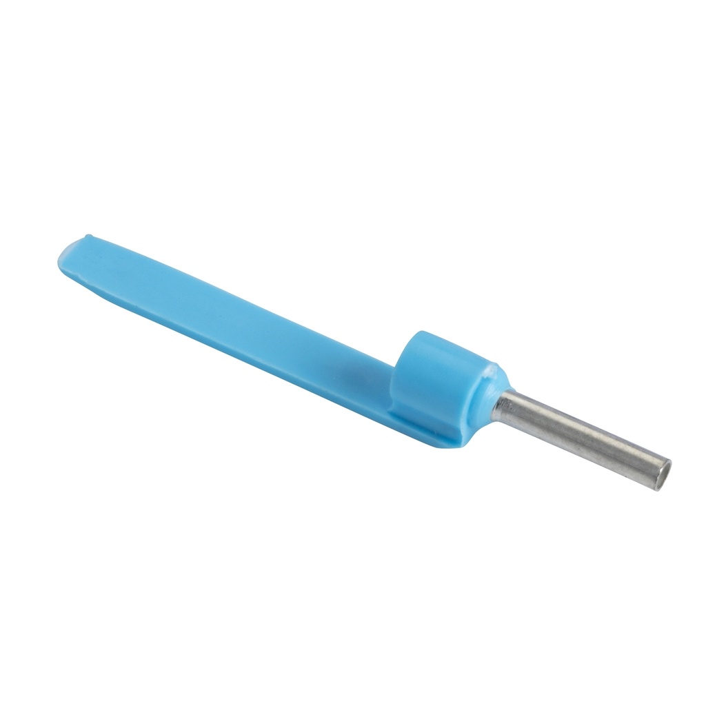 TERMINAL 20AWG PARA CABLE AZUL SCHNEIDER