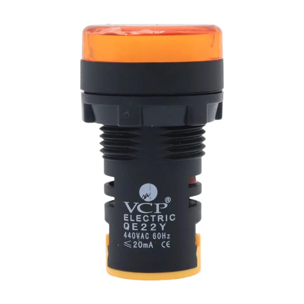 PILOTO AMARILLO LED SEÑALIZACION VCP 24V 22mm