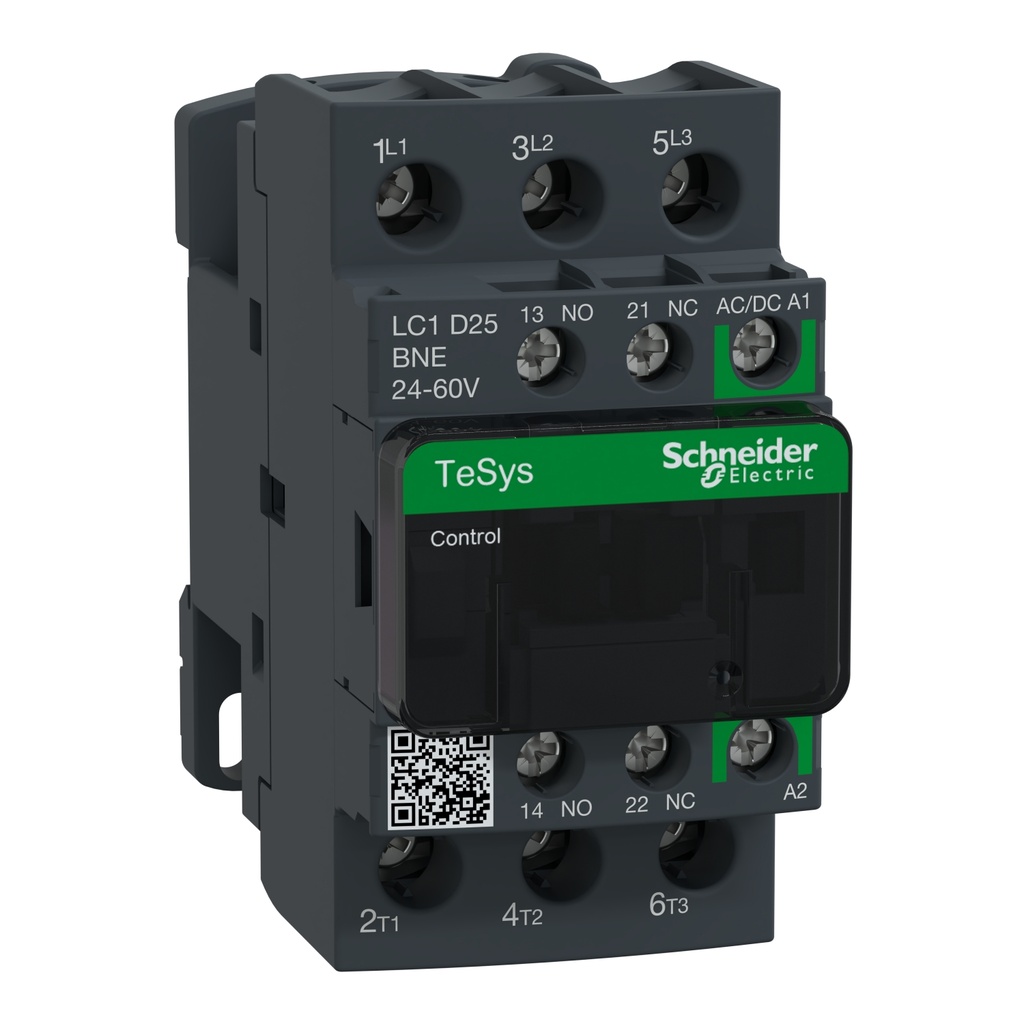 CONTACTOR 25A 3P AC3 440V 24-60V ACDC