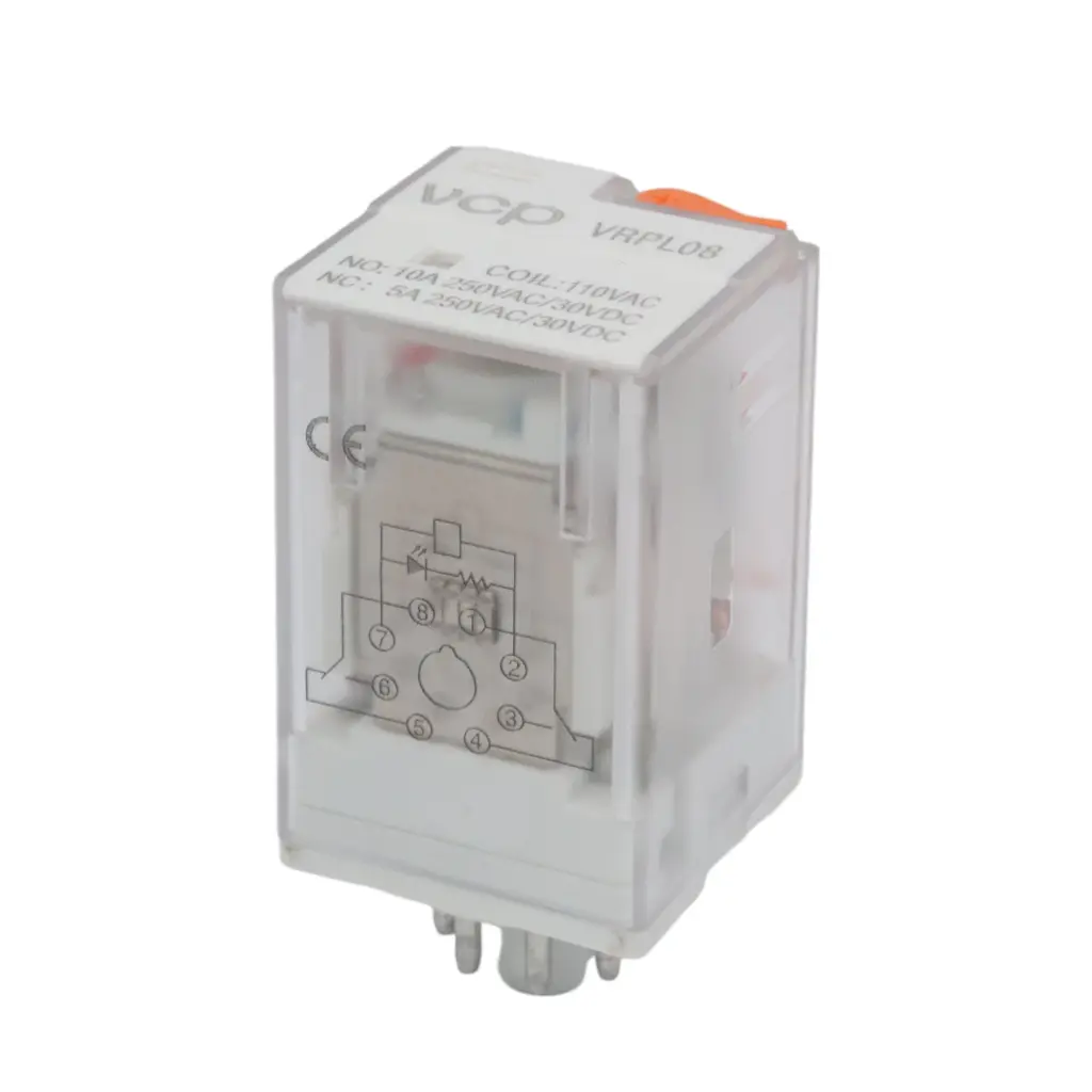 RELEVO 110VAC 8 PINES VCP
