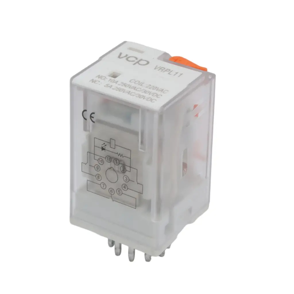 RELEVO 220VAC 11 PINES VCP