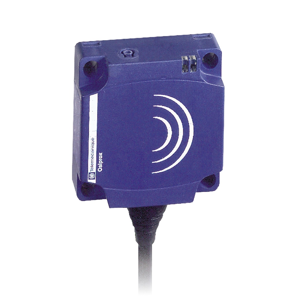 SENSOR INDUC 40X40 SN=25MM PNP 24VDC NA-2M/2H