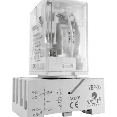 BASE PARA RELEVO 8 PINES VCP