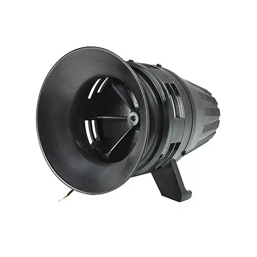 SIRENA 110V PLASTICA NEGRA