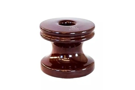 AISLADOR 3 CARRETE PORCELANA