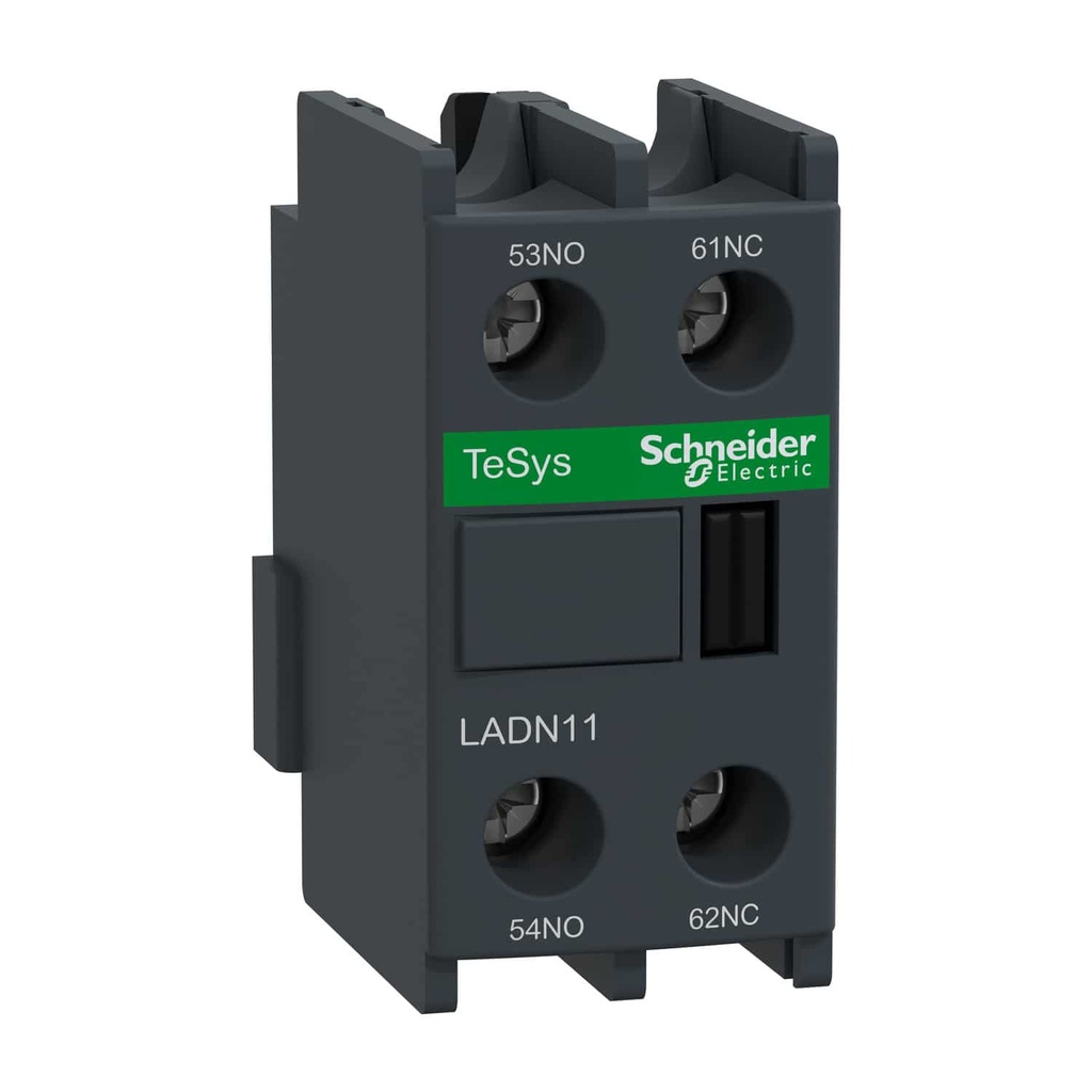 BLOQUE CONTACTO AUXILIAR 1NA+1NC CONTACTOR SCHNEID