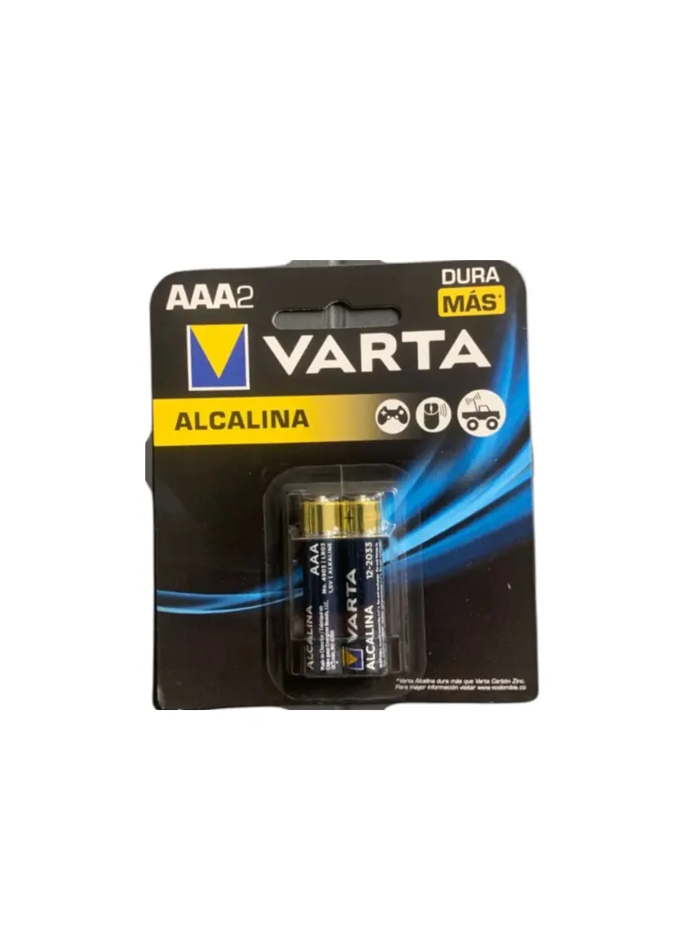 PILA ALKALINA AAA VARTA (PAR)