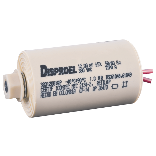 CONDENSADOR 5MFD 370V DISPROEL