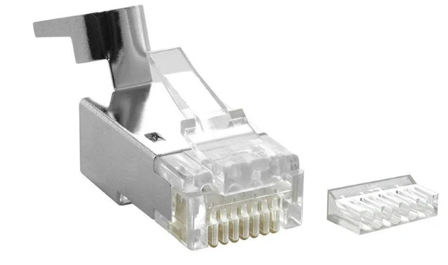 PLUG RJ-45 CAT 6A METALICO