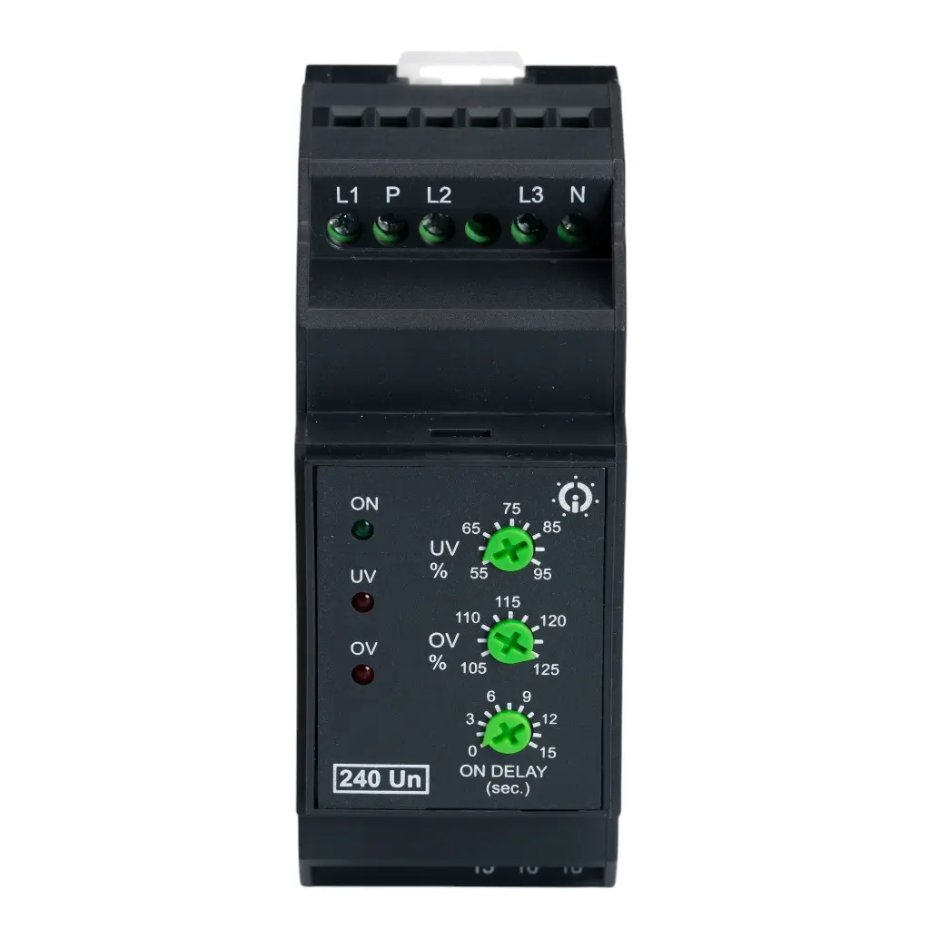 RELE MONITOR DE VOLTAJE 240V 1F Y 3 FASES