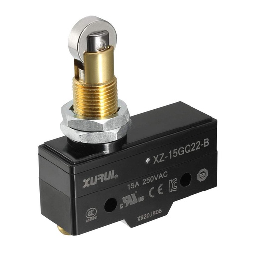 [XZ-15GQ22-B] INTERRUPTOR PIVOTE ROS ROL/MET 15A 125V/250VAC