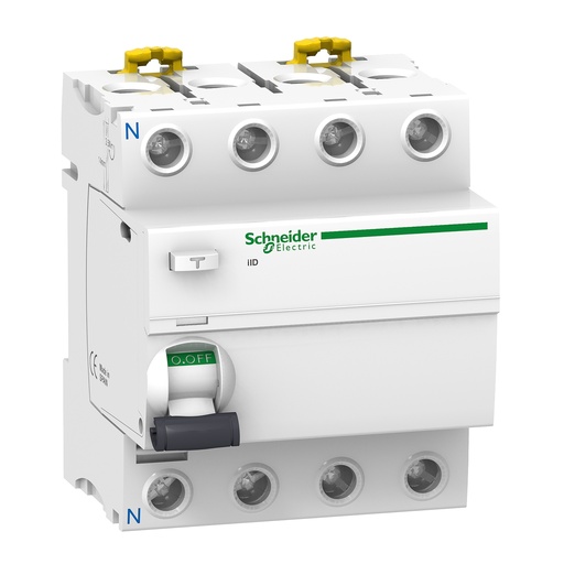 [A9R44425] INTERRUPTOR VIGI 25A 300MA AC 4P SCHNEIDER