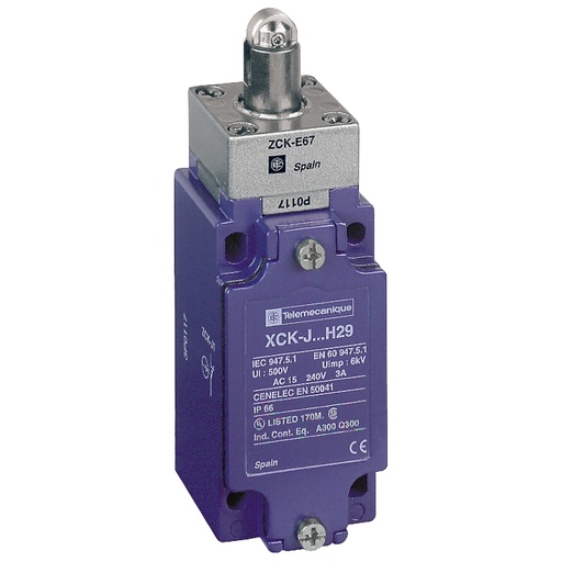 [XCKJ167] INTERRUPTOR DE POSICION RECT PULSADOR ROLDANA ACER