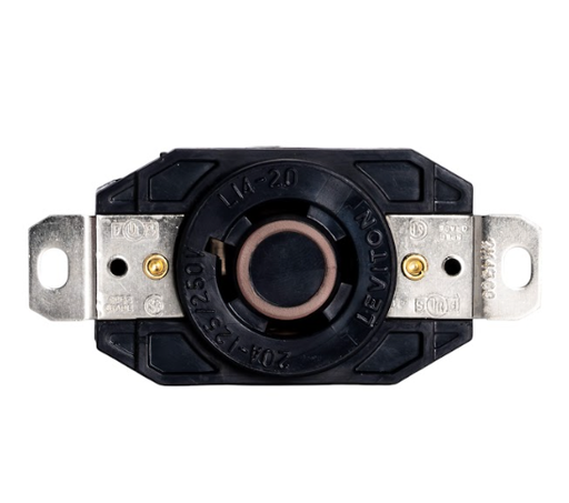 [L1420-R] TOMA INCRUSTAR L1420 20A 125/250V 2F+N+T