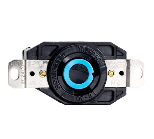 [L630-R] TOMA INCRUSTAR L630 30A 250V 2F+T LEVITON