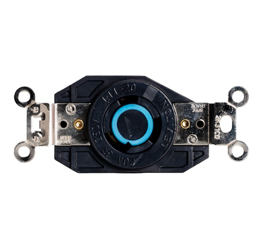 [L1120-R] TOMA INCRUSTAR L1120 20A 250V 3F LEVITON