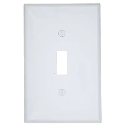 [TISL] TAPA INTERRUPTOR SENCILLO BLANCO PVC RG