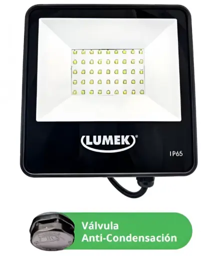 [R100LED] REFLECTOR 100 LED 100-240V 6500K LUMEK