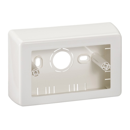 [DXN5011S] CAJA 40MM SOBREPONER CANALETA BL DEXSON