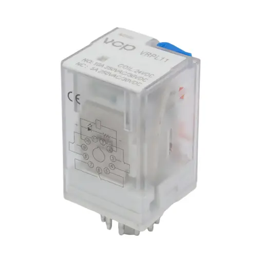 [VRPL11-24VDC] RELEVO 24VDC 11 PINES VCP