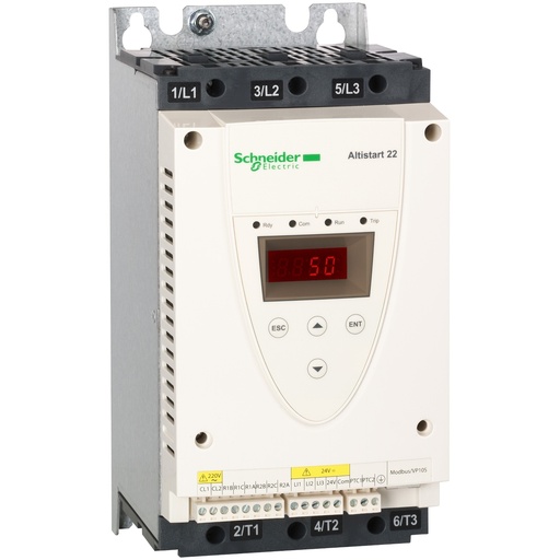 [ATS22D17S6] ARRANCADOR SUAVE 17A 10HP/440VAC 5HP/220VAC SCHNEIDER