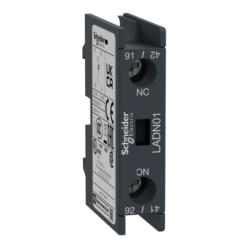 [LADN01] BLOQUE CONTACTO AUXILIAR 1NC CONTACTOR SCHNEIDER