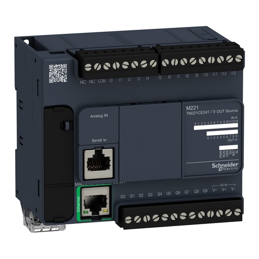 [TM221CE24T] PLC M221 -14E/10S TIPO TRANSISTOR PNP 