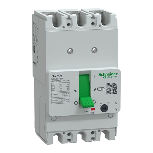 [G12F3A100] TOTALIZADOR 80-100A 125F GOPACT 3P 3D SCHNEIDER
