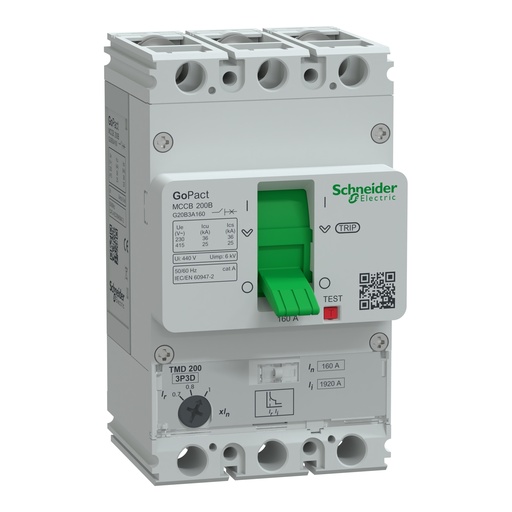 [G20B3A160] TOTALIZADOR 128-160A 200B GOPACT 3P 3D SCHNEIDER