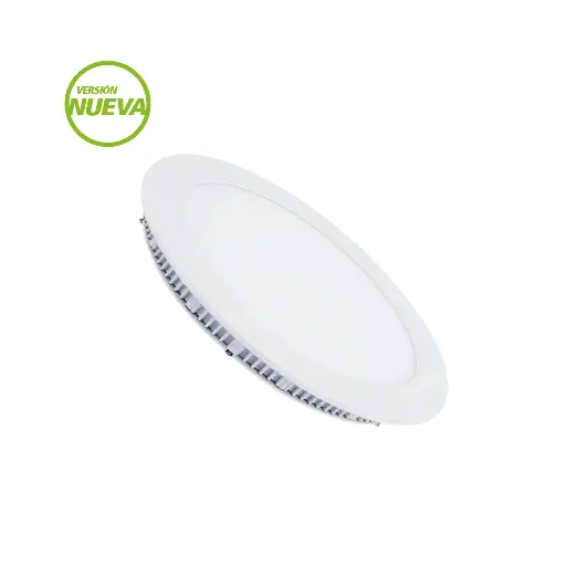 [P24616-19] PANEL 9W RD REDONDO INCRUSTAR 100V-277V 4000K