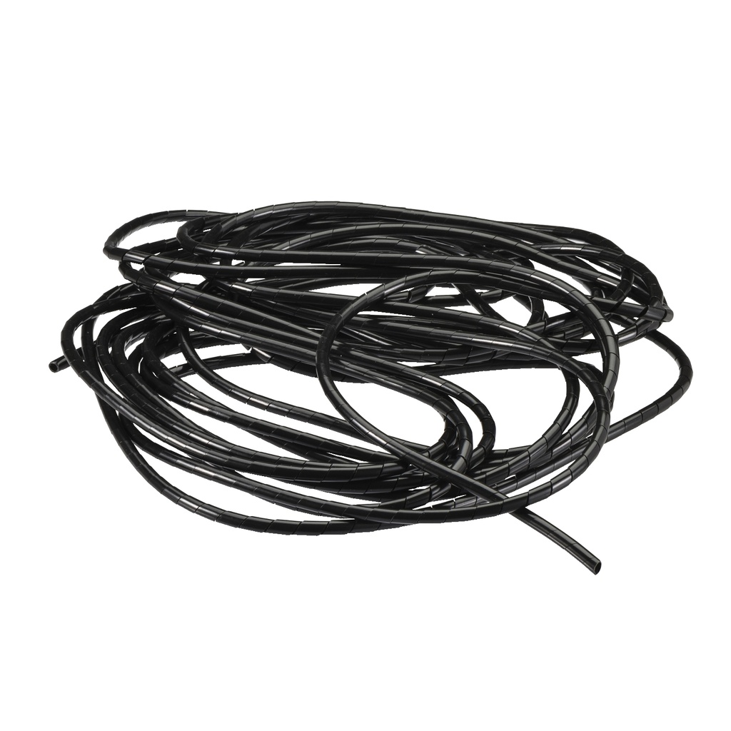 ESPIRAL 6MM 1/4 PARA CABLE NEGRO DEXSON