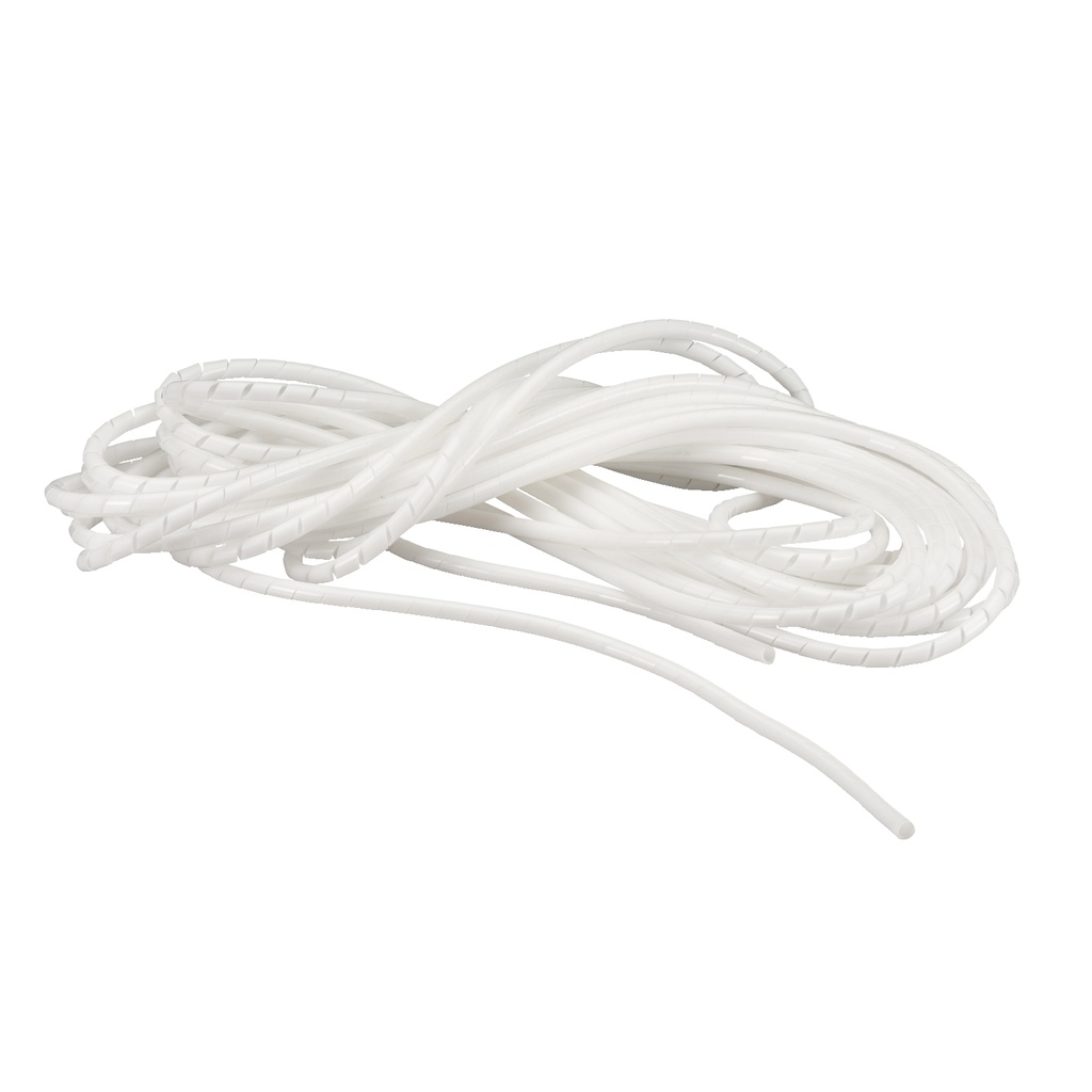 ESPIRAL 6MM 1/4 PARA CABLE BLANCO DEXSON