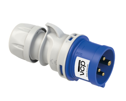 CLAVIJA 4X32A 230V IP44 AZUL VCP