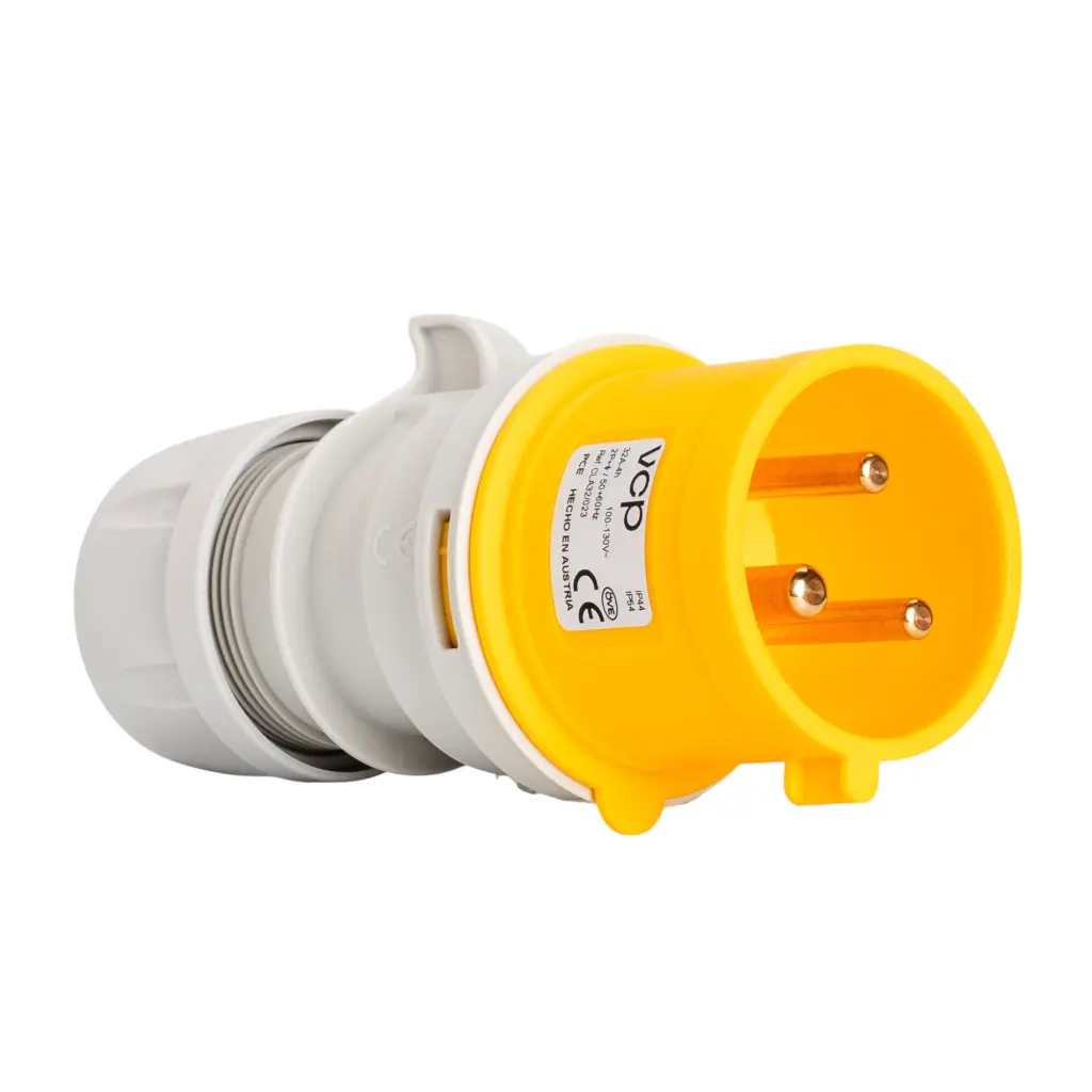 CLAVIJA 3X32A 110VAC AMARILLA