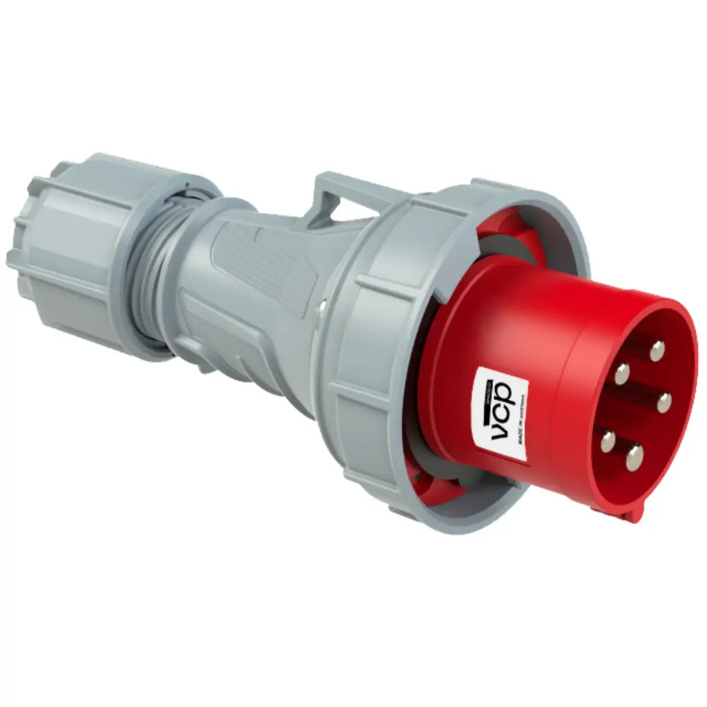CLAVIJA 32A IP67 440V ROJO 3P+N+T VCP