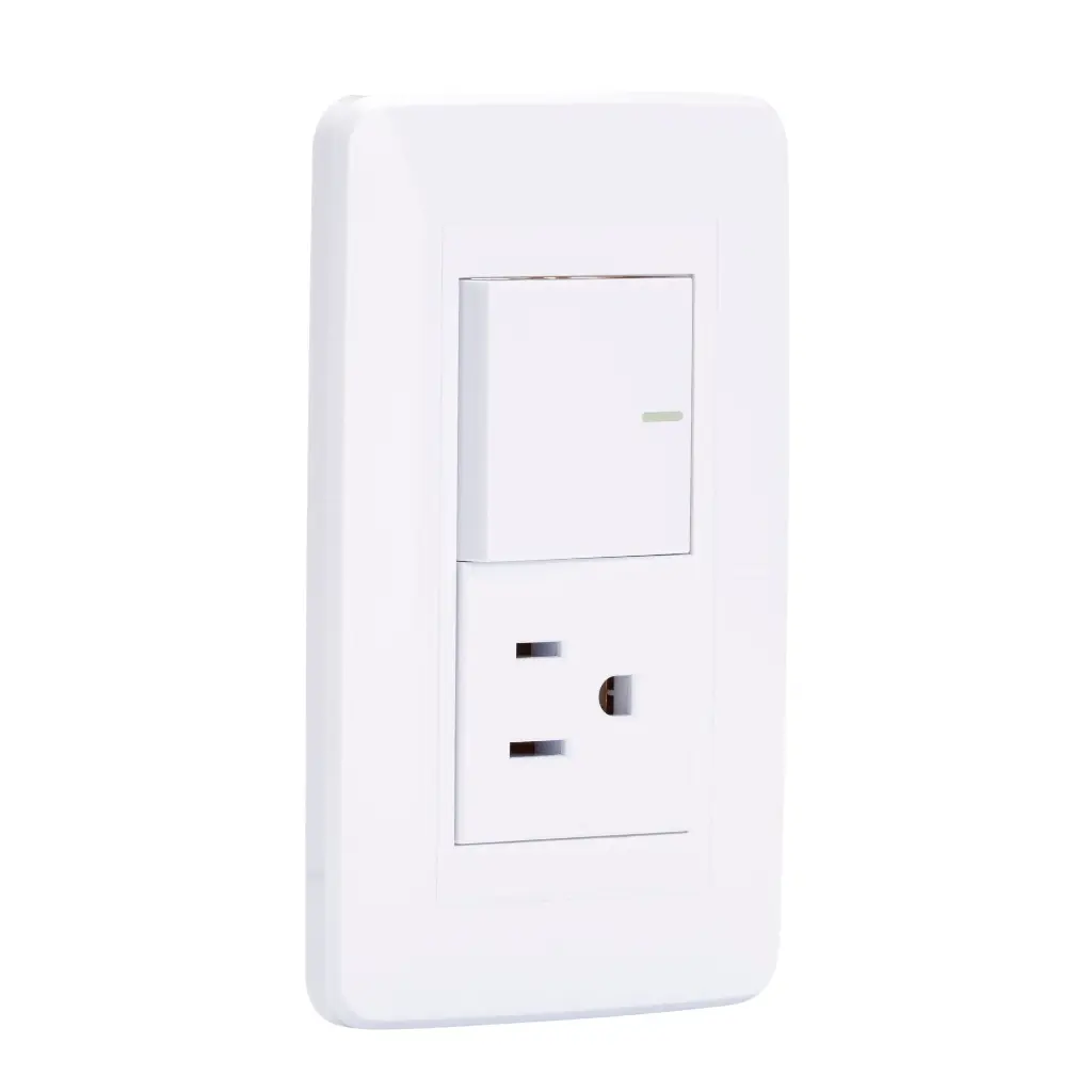 INTERRUPTOR SENCILLO + TOMA P/T AMANECER