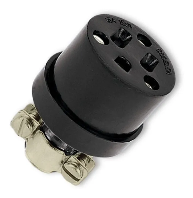 TOMA AEREA 15A P/TIERRA CODELCA