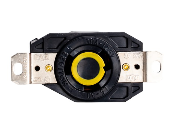 TOMA INCRUSTAR L530 30A 125V F+N+T LEVITON