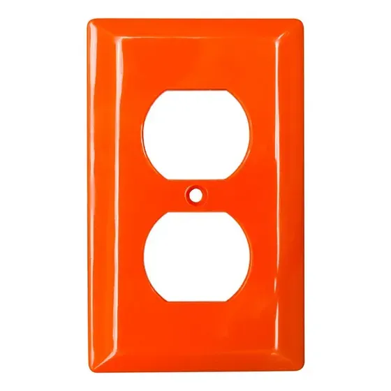 TAPA DOBLE PLASTICA NARANJA DEXSON